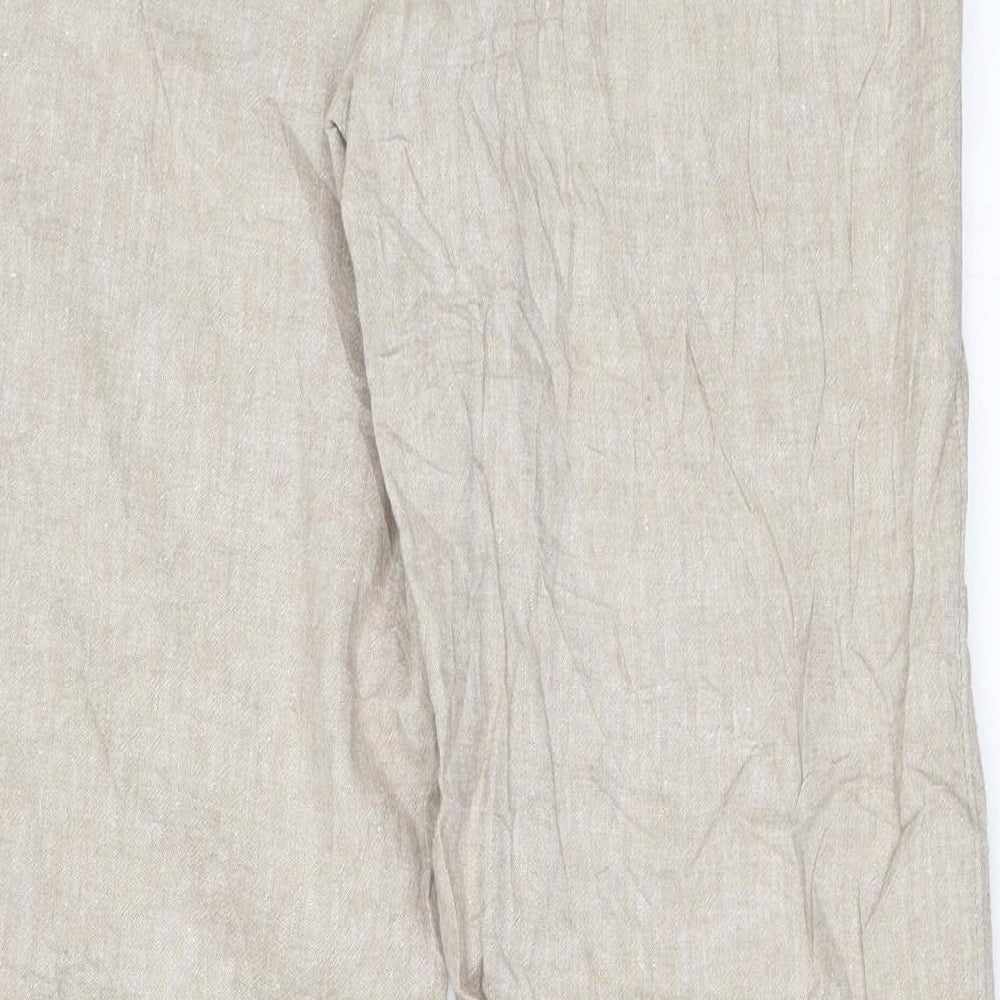 George Womens Beige   Trousers  Size 10 L30 in
