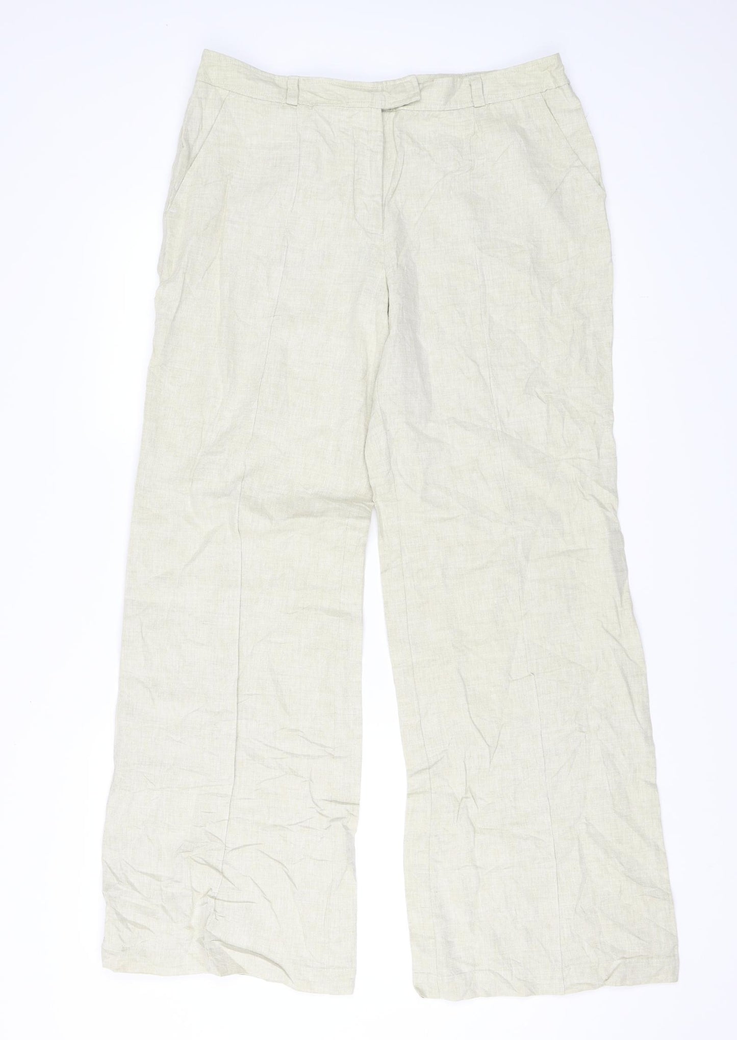Tatwm Womens Beige   Trousers  Size 16 L30 in
