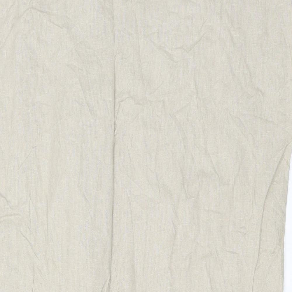 Preworn Womens Beige   Trousers  Size 18 L31 in