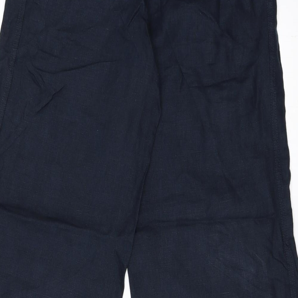 Marks and Spencer Womens Blue   Trousers  Size 10 L30 in