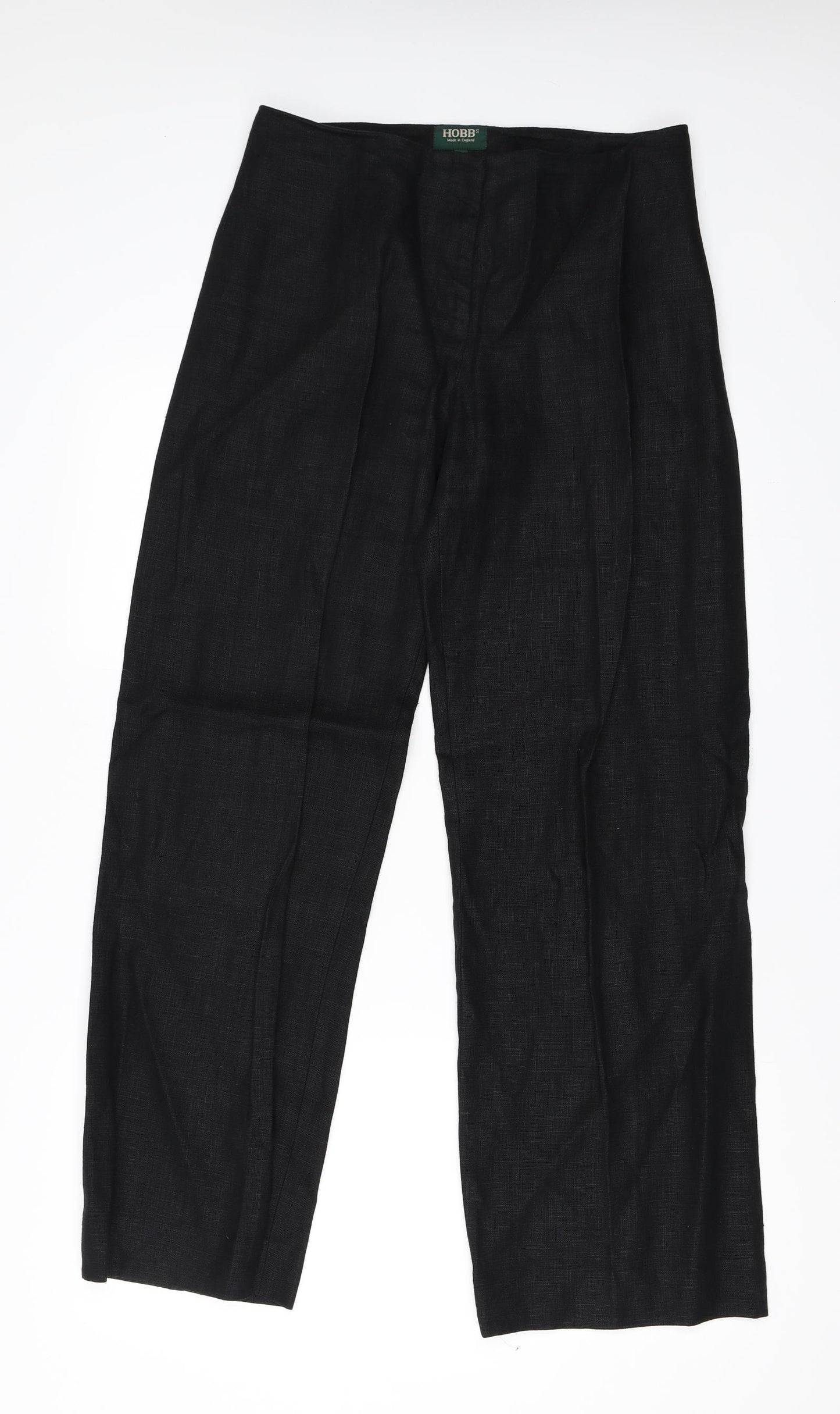 Hobbs Womens Black   Trousers  Size 12 L32 in