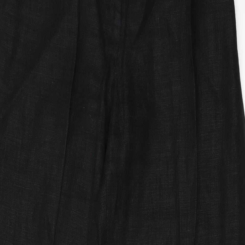 Hobbs Womens Black   Trousers  Size 12 L32 in