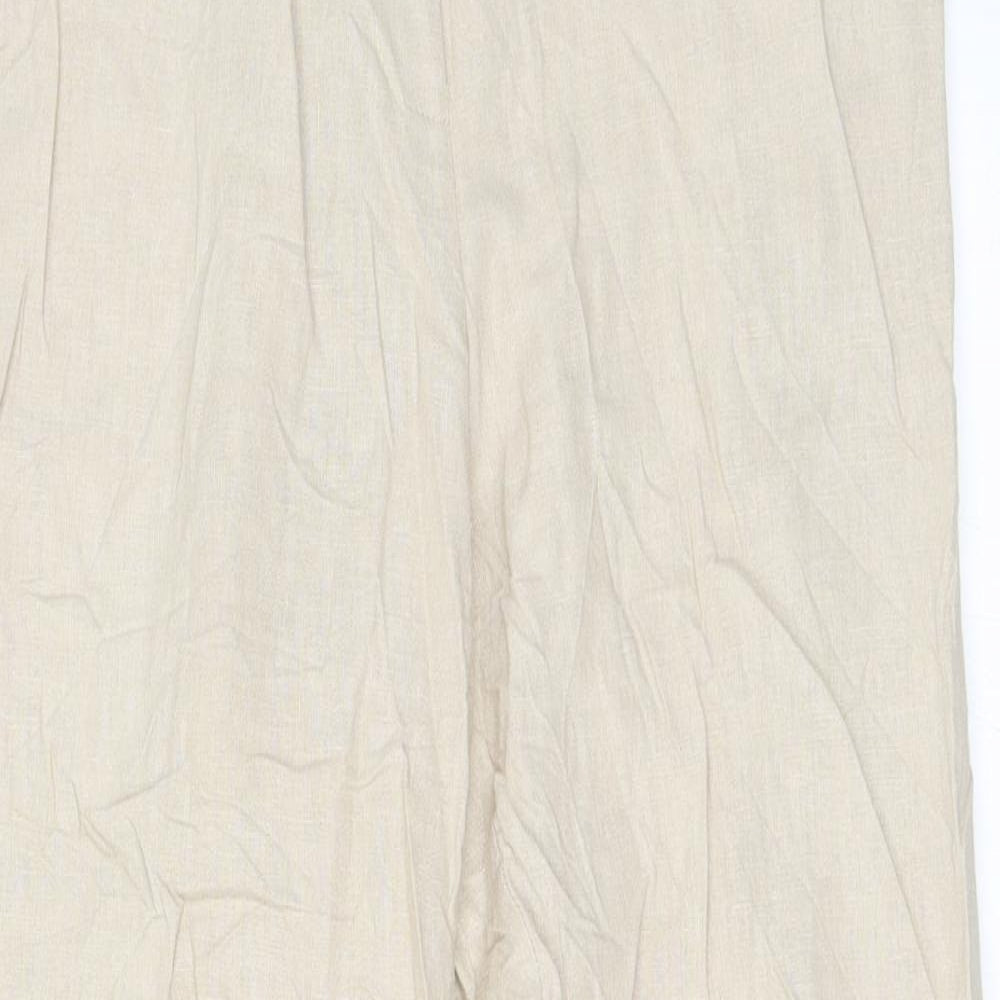 BHS Womens Beige   Trousers  Size 10 L27 in