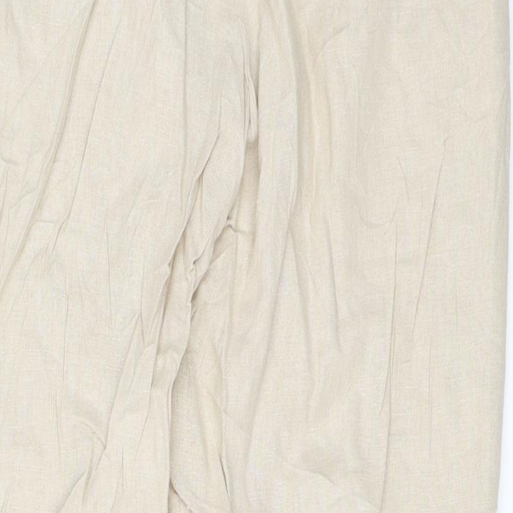 BHS Womens Beige   Trousers  Size 10 L27 in