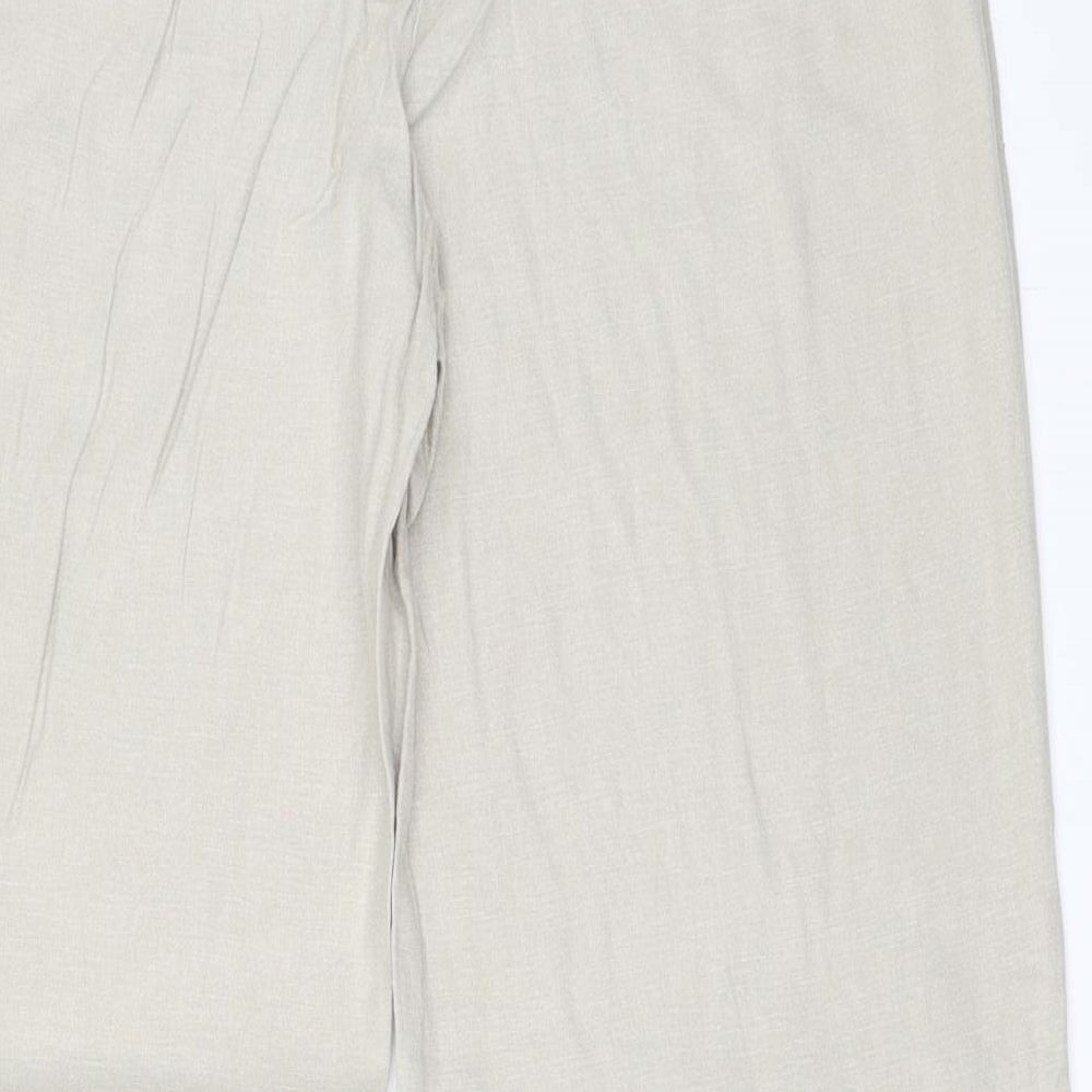Marks and Spencer Womens Beige   Trousers  Size 12 L29 in