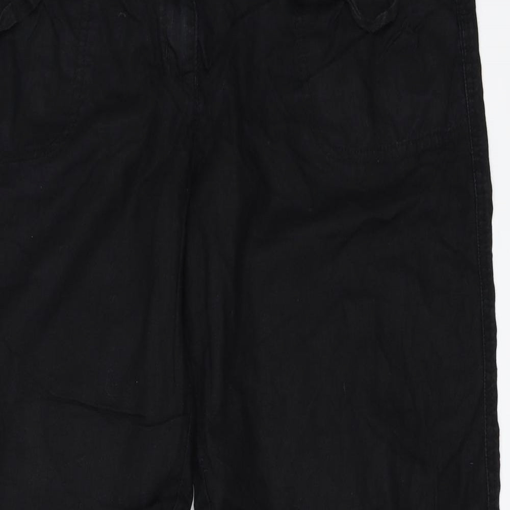 George Womens Black   Trousers  Size 16 L30 in