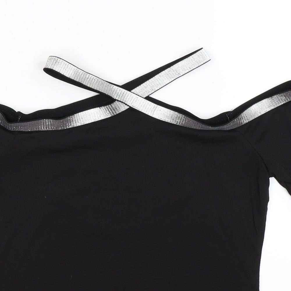 CBR Womens Black   Basic T-Shirt Size S