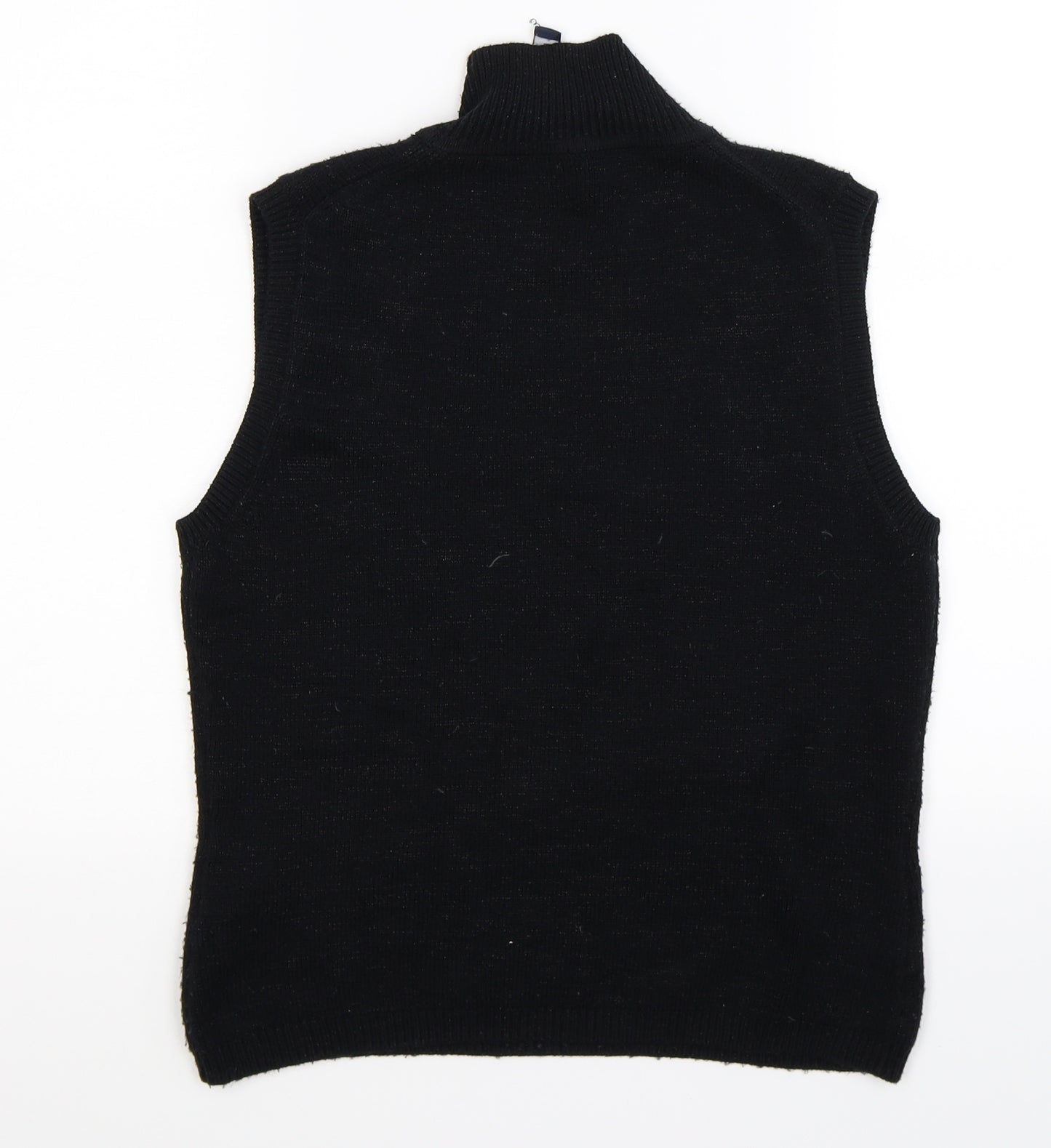 French Connection Womens Blue  Knit Vest Jumper Size L