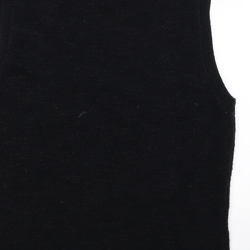 French Connection Womens Blue  Knit Vest Jumper Size L
