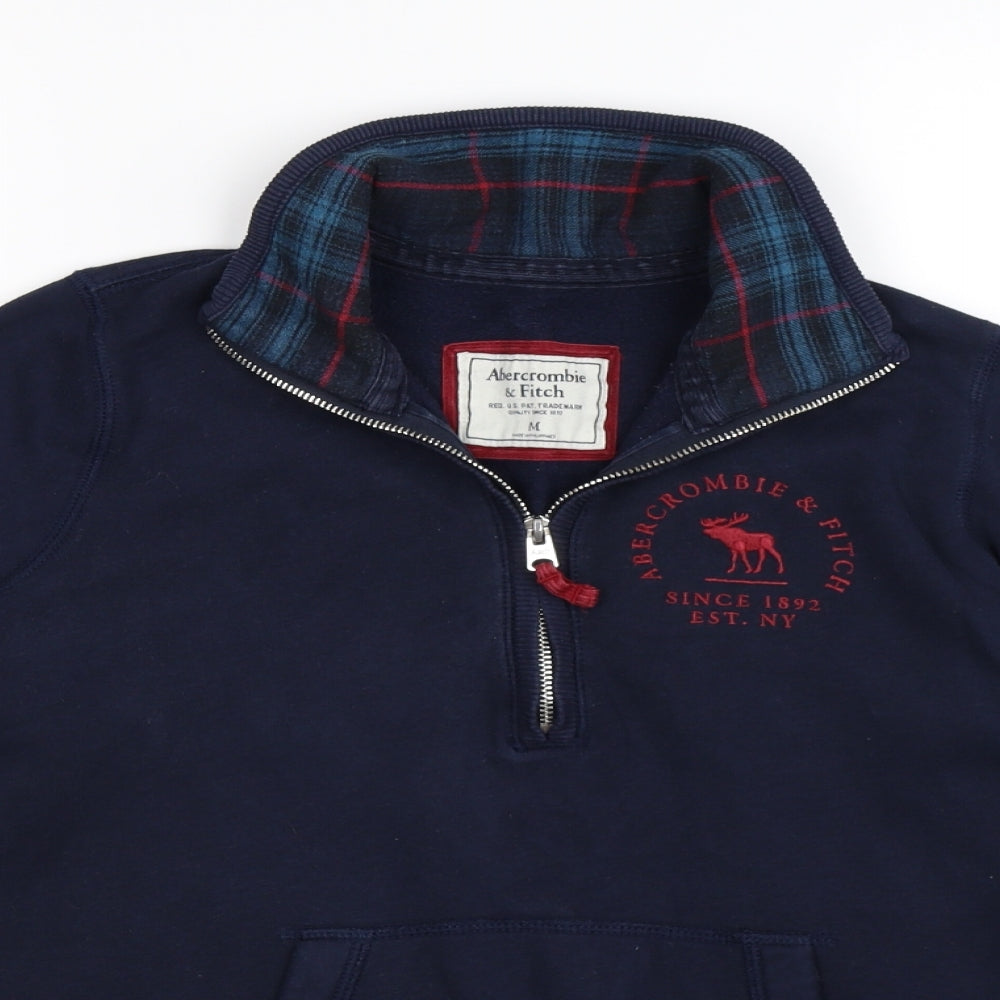 Abercrombie & Fitch Mens Blue   Pullover Jumper Size M