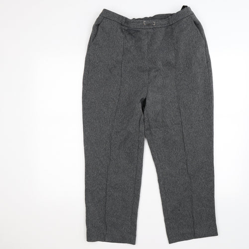 Honor Milburn Womens Grey   Trousers  Size 16 L25 in