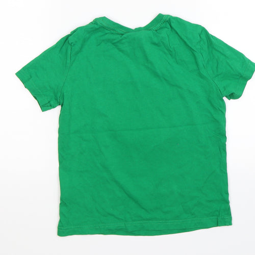 the grinch Boys Green   Basic T-Shirt Size 6-7 Years  - Christmas Grinch