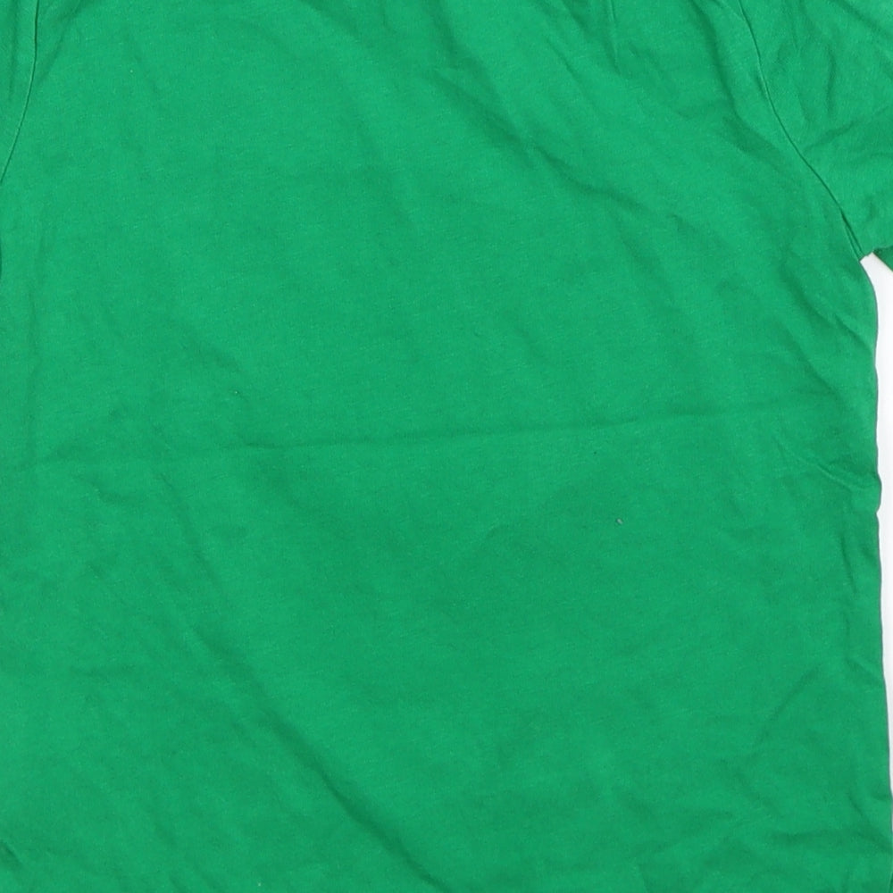 the grinch Boys Green   Basic T-Shirt Size 6-7 Years  - Christmas Grinch