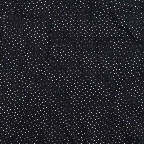 Marks and Spencer Womens Black Polka Dot  Basic Blouse Size 8