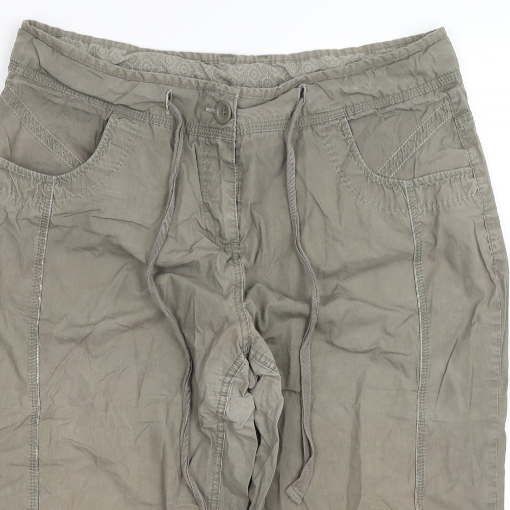 Dorothy Perkins Womens Green   Cargo Shorts Size 16