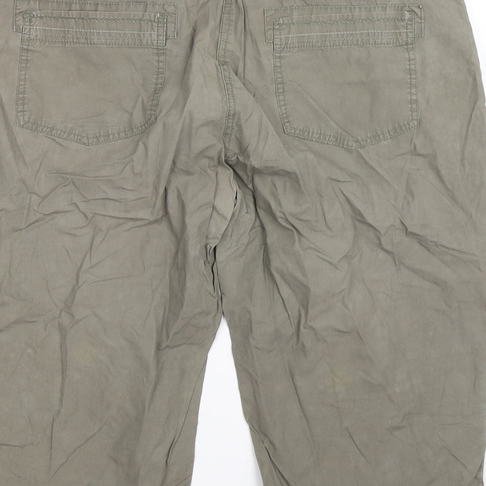 Dorothy Perkins Womens Green   Cargo Shorts Size 16