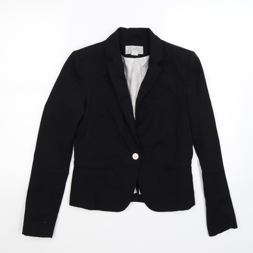 H&M Womens Beige   Jacket Blazer Size 8