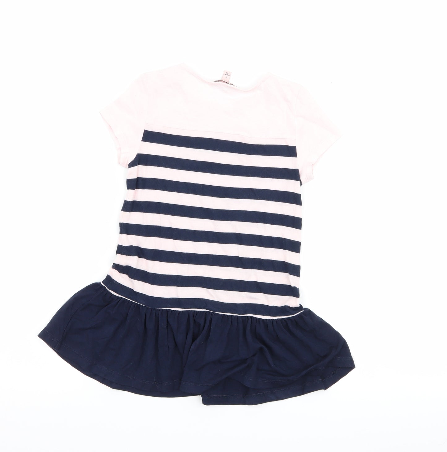 Juicy Couture Girls Pink Striped  T-Shirt Dress  Size 5 Years
