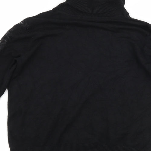 Anthology Womens Black   Pullover Jumper Size 8
