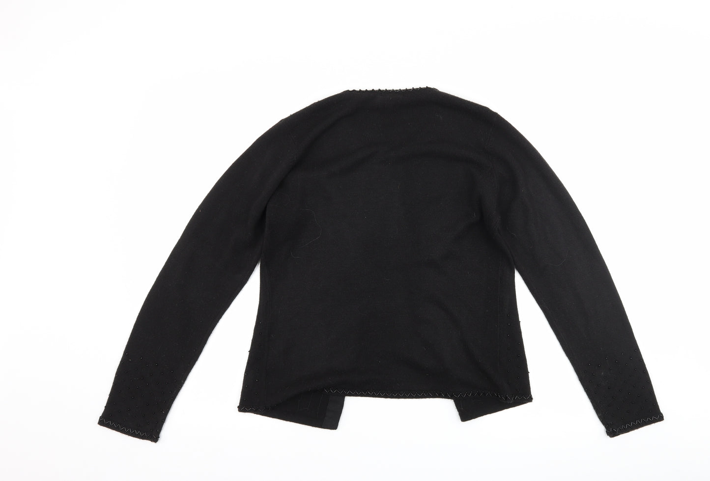 Classics Womens Black   Cardigan Jumper Size S