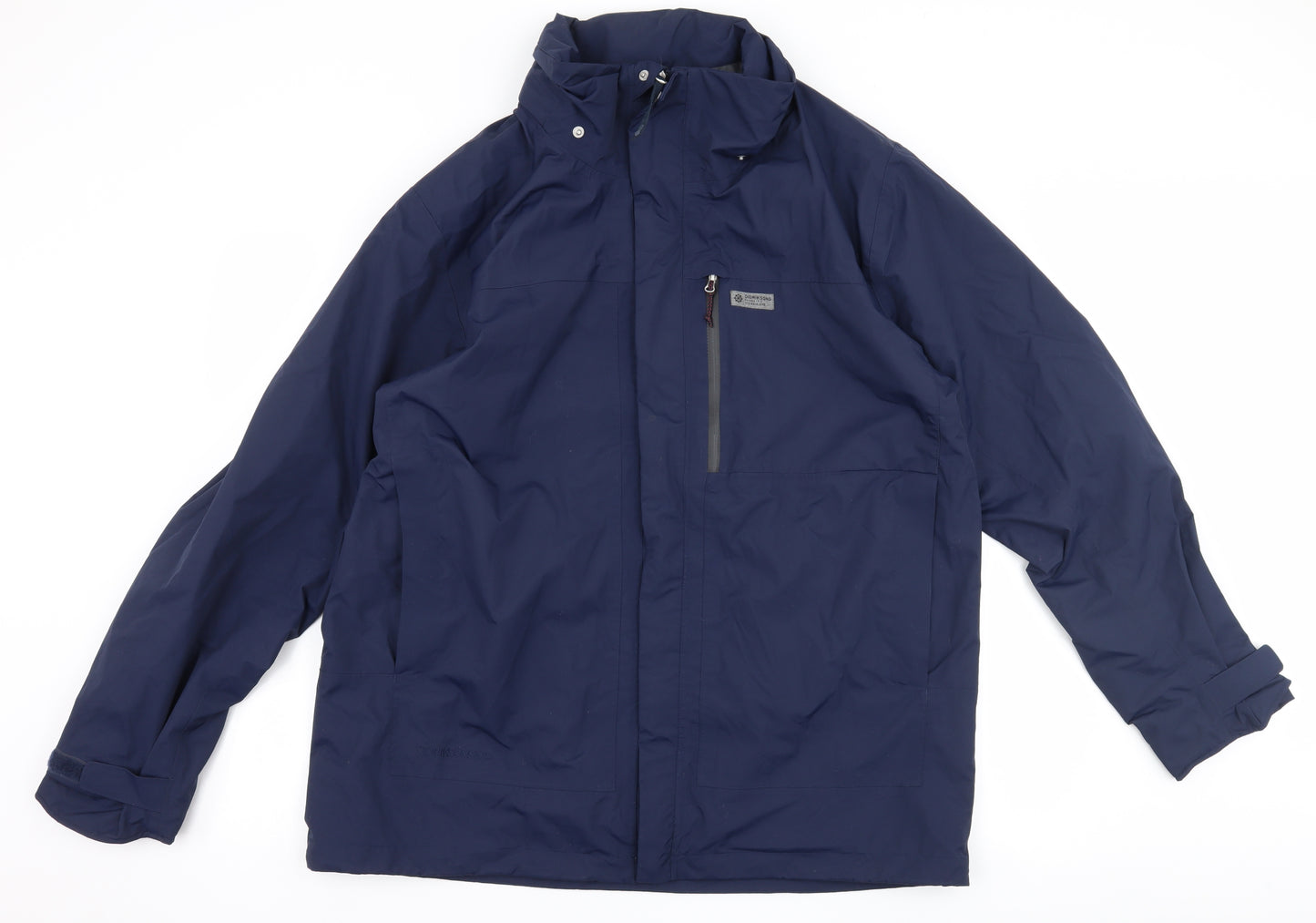 Didriksons 1913 Mens Blue   Rain Coat Coat Size XL