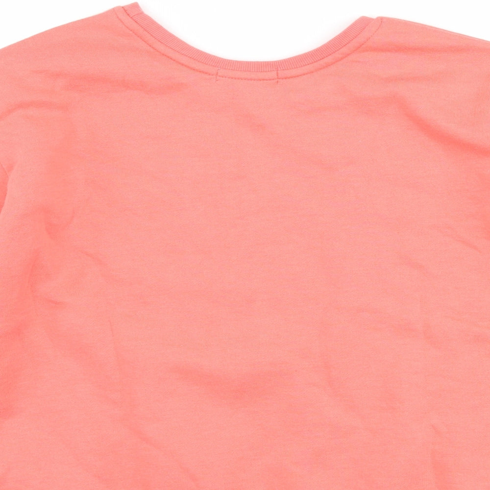 Primark Womens Pink   Pullover Sweatshirt Size 12  - slogan