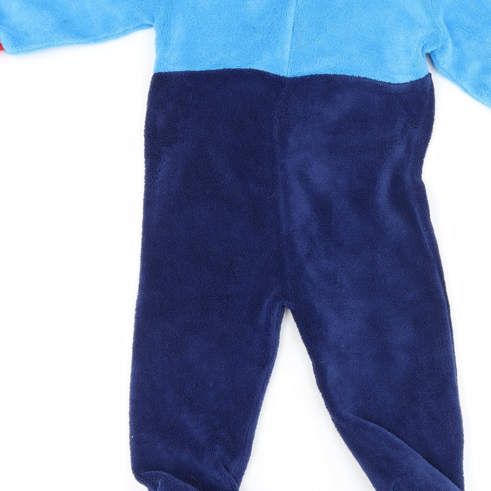 Mothercare Boys Blue  Fleece Kimono One Piece Size 18-24 Months  - Thomas the Tank Engine