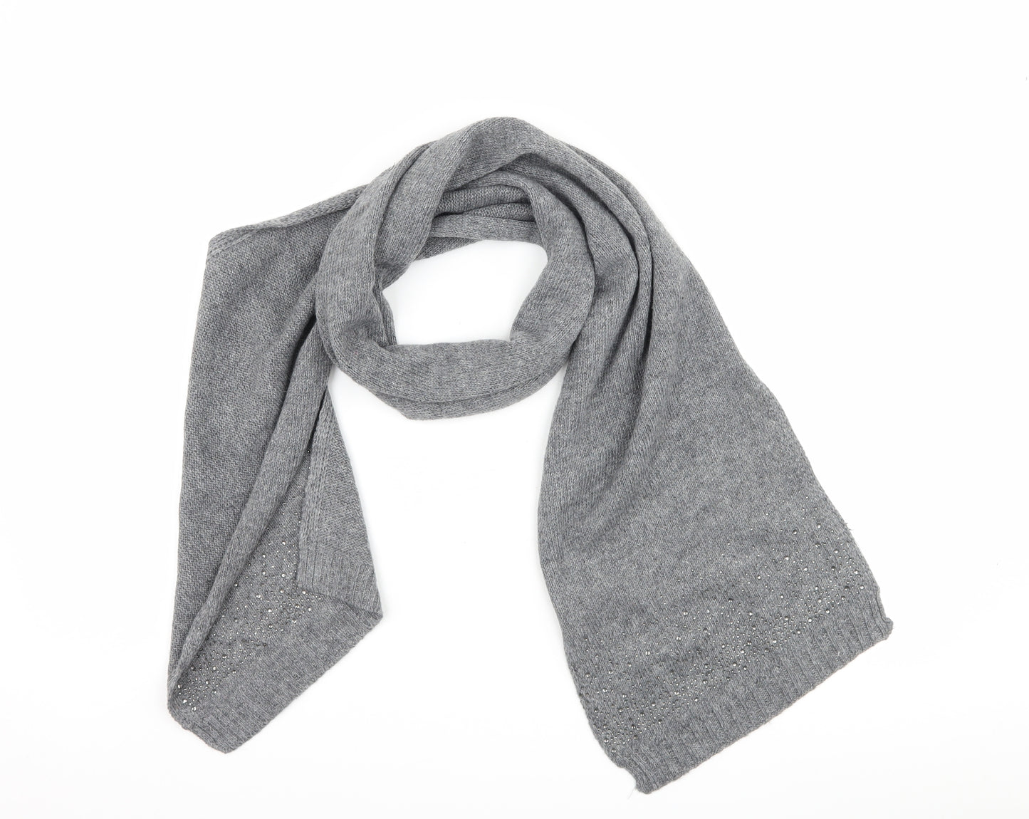 Preworn Womens Grey    Scarf