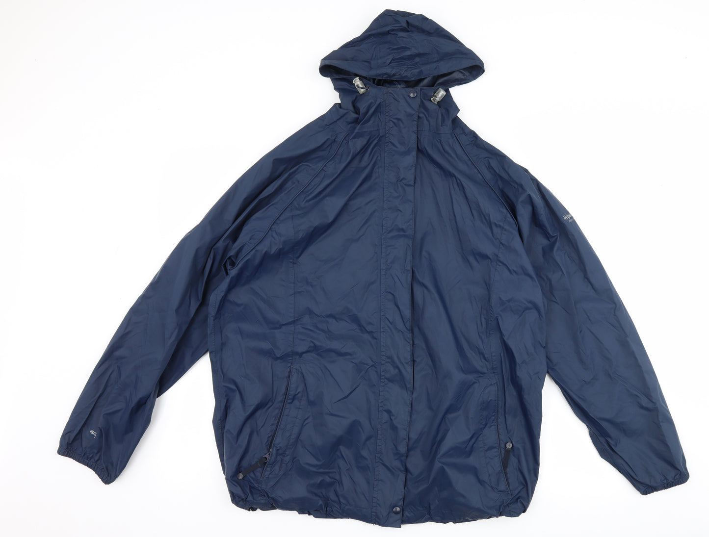 Regatta Womens Blue   Rain Coat Coat Size 18