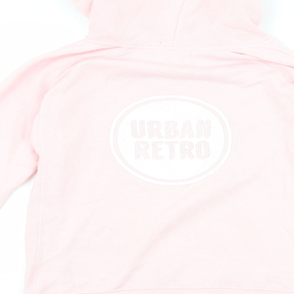 ocean drive Womens Pink   Pullover Hoodie Size S  - graphic
