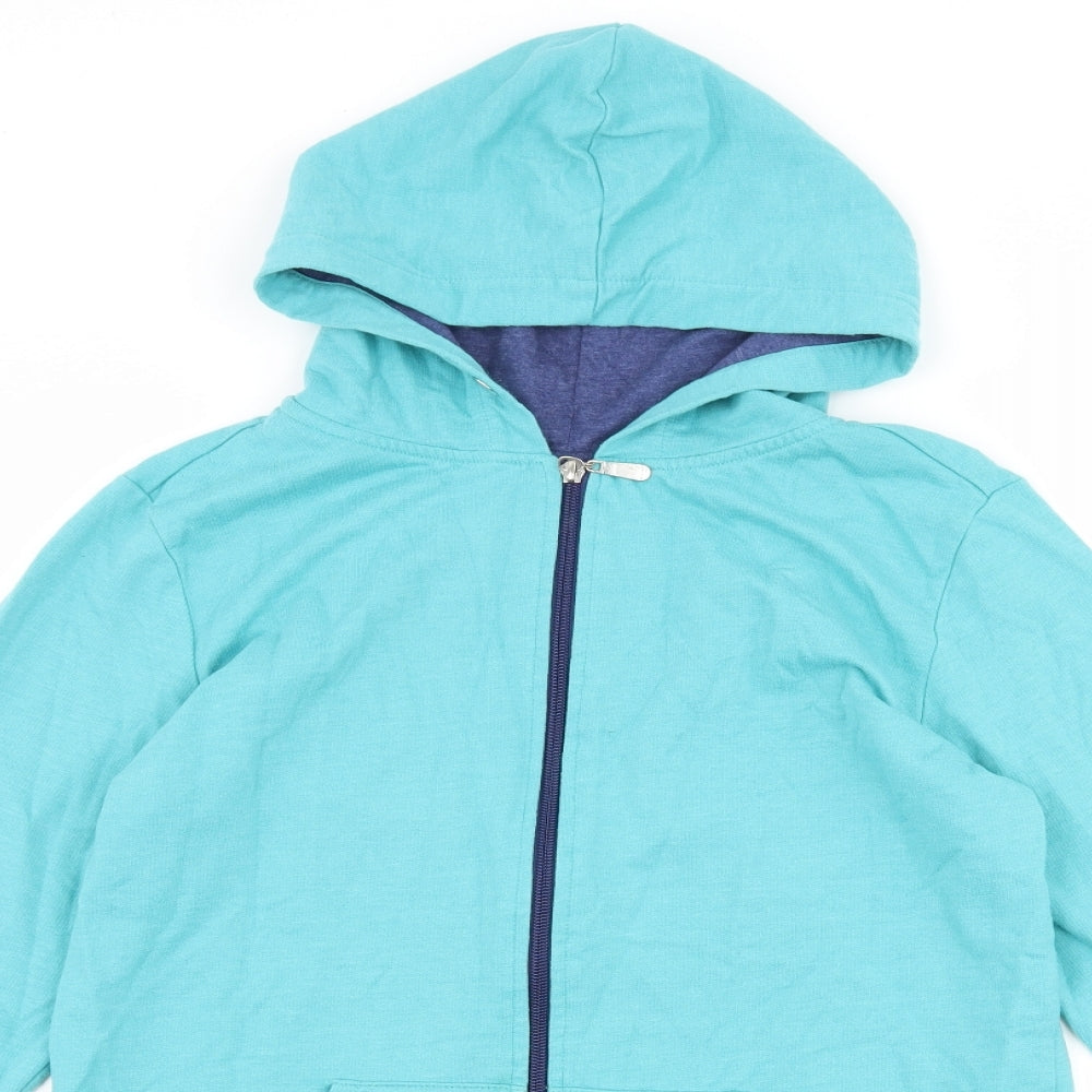 Bench Womens Blue   Full Zip Hoodie Size 10