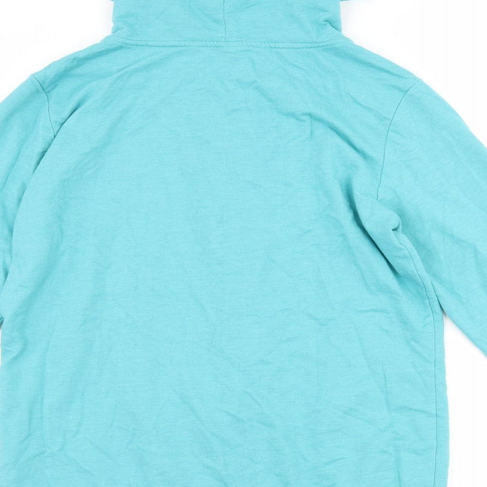 Bench Womens Blue   Full Zip Hoodie Size 10