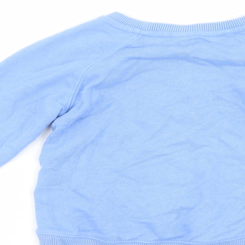 Gap Girls Blue   Pullover Sweatshirt Size 5 Years