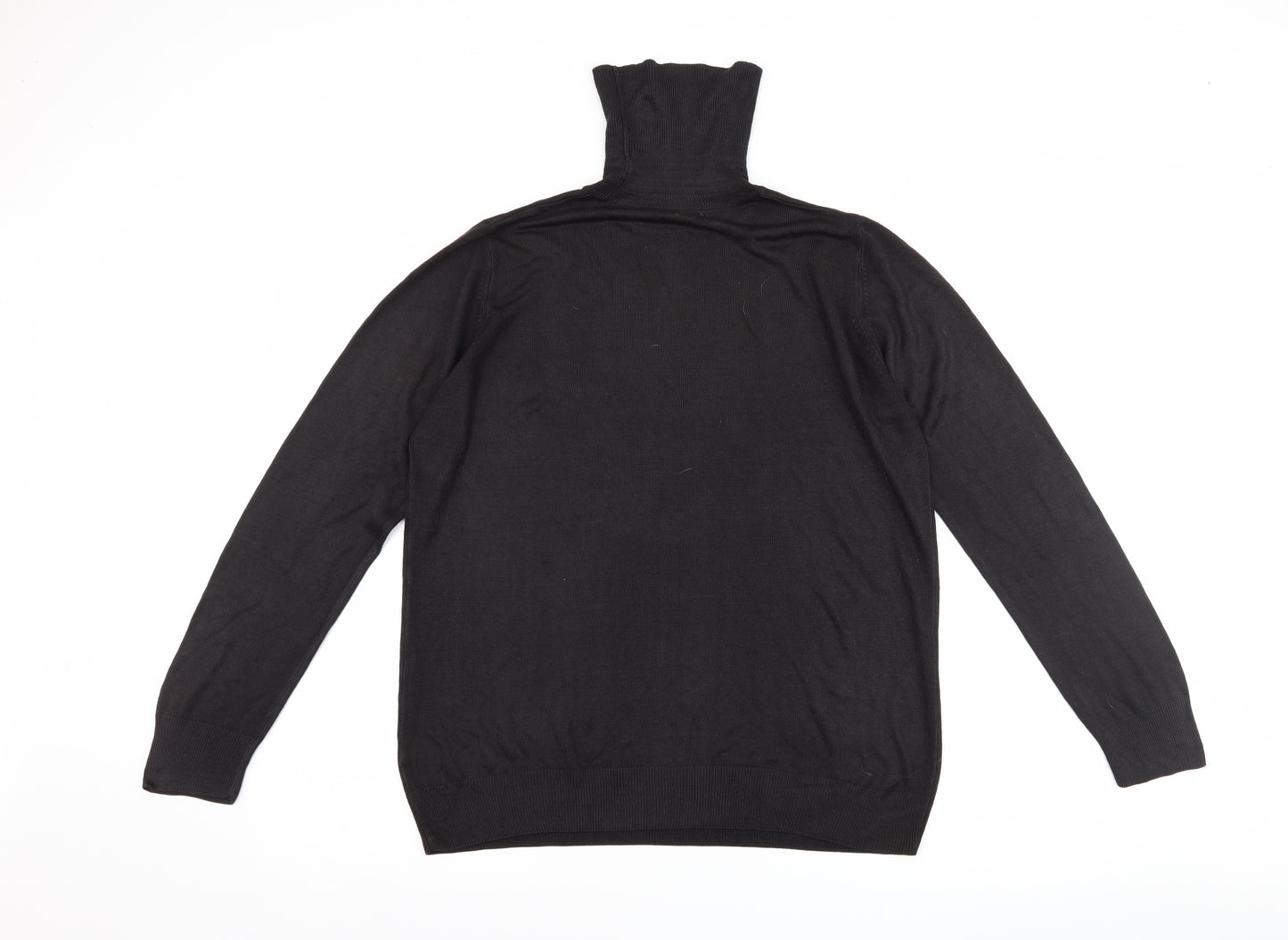 Marks and Spencer Womens Black   Pullover Jumper Size 16