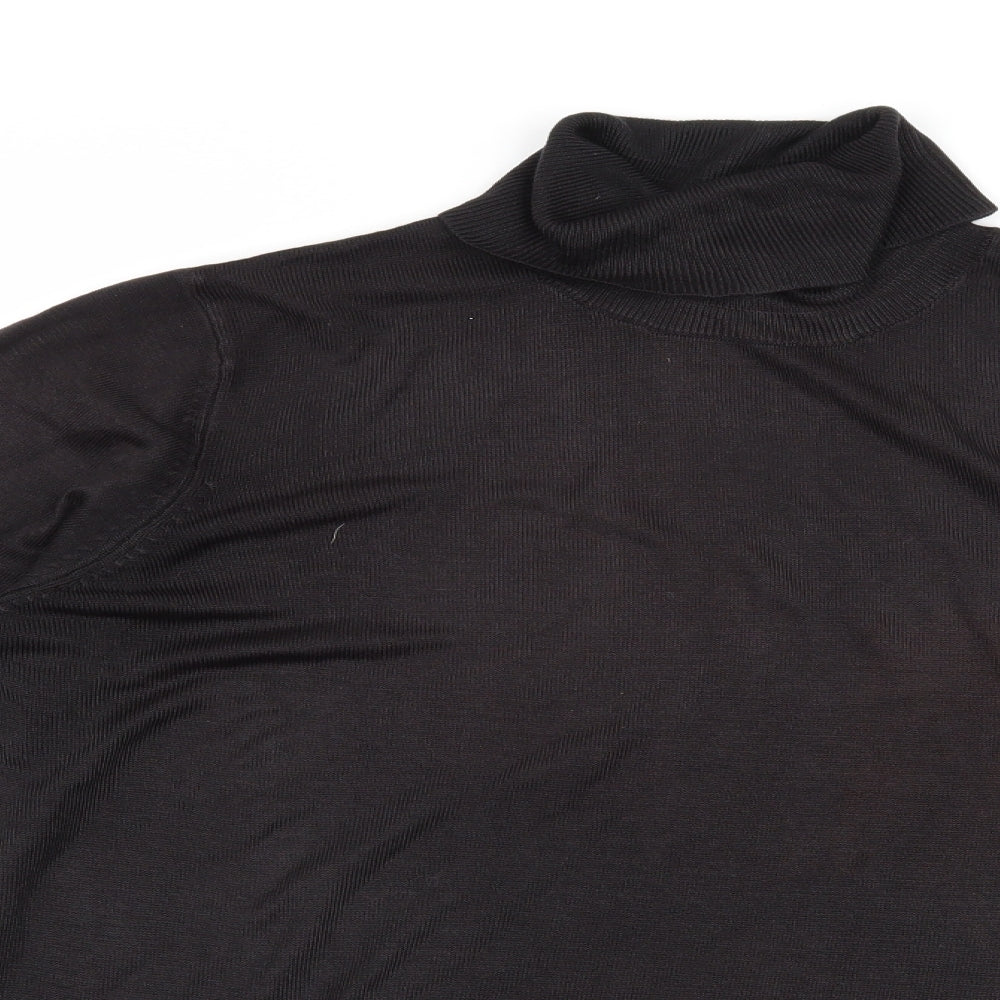 Marks and Spencer Womens Black   Pullover Jumper Size 16