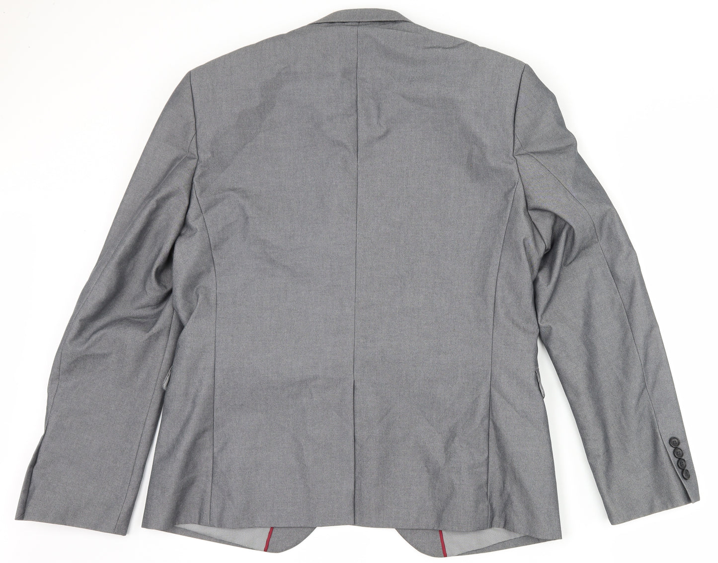George Mens Grey   Jacket Suit Jacket Size 42