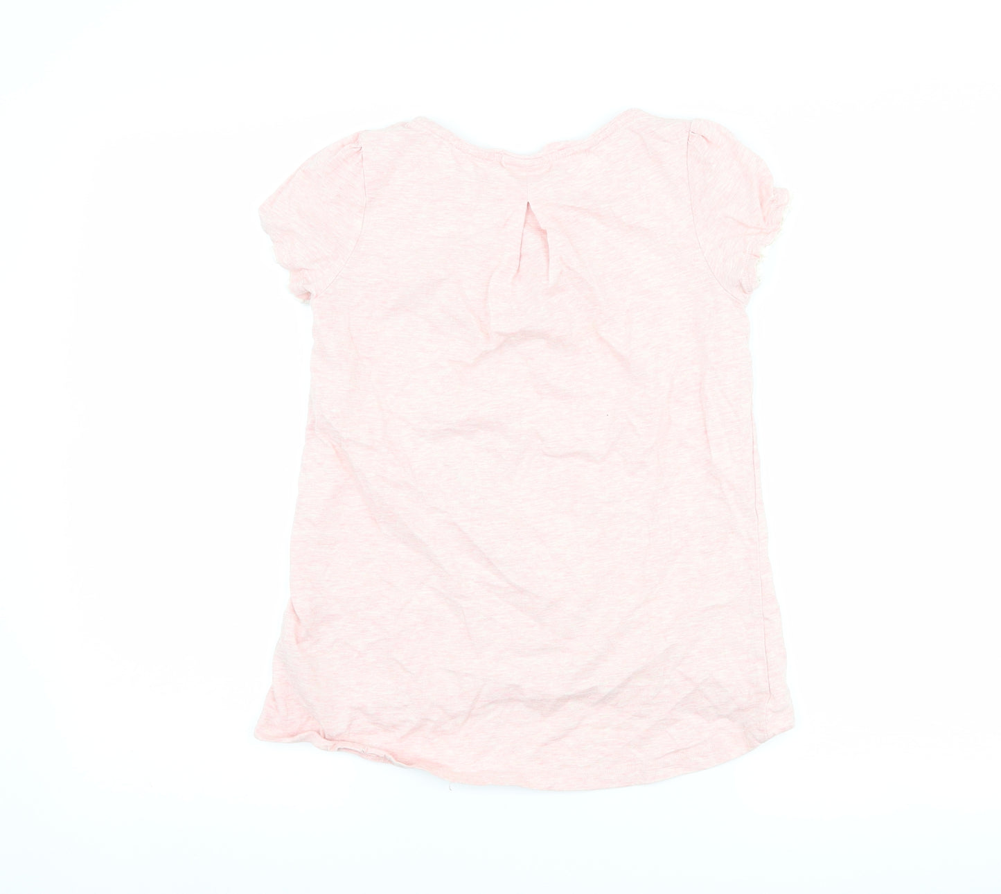 NEXT Girls Pink   Basic T-Shirt Size 11 Years  - girl