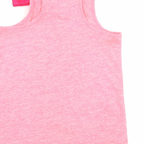 Primark Girls Pink   Basic Tank Size 10-11 Years  - jo jo siwa