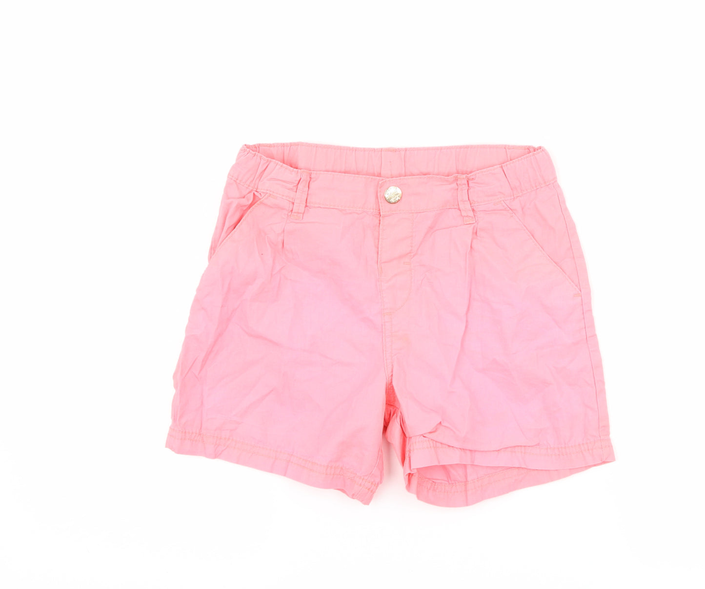 H&M Girls Pink   Cargo Shorts Size 9-10 Years