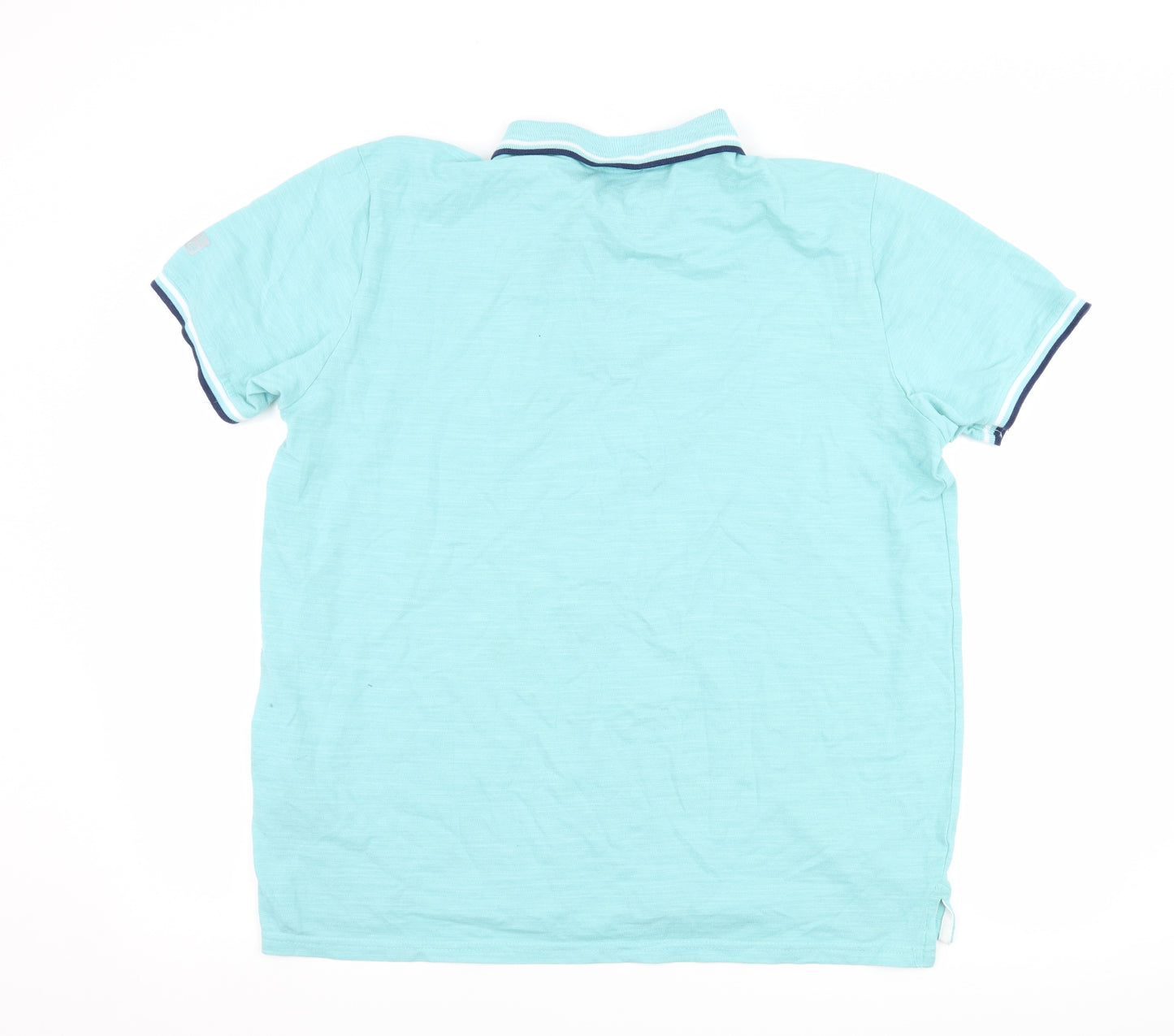 Tokyo Laundry Mens Blue    Polo Size XL