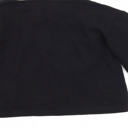 Very Girls Black   Pullover Sweatshirt Size 11 Years  - amour