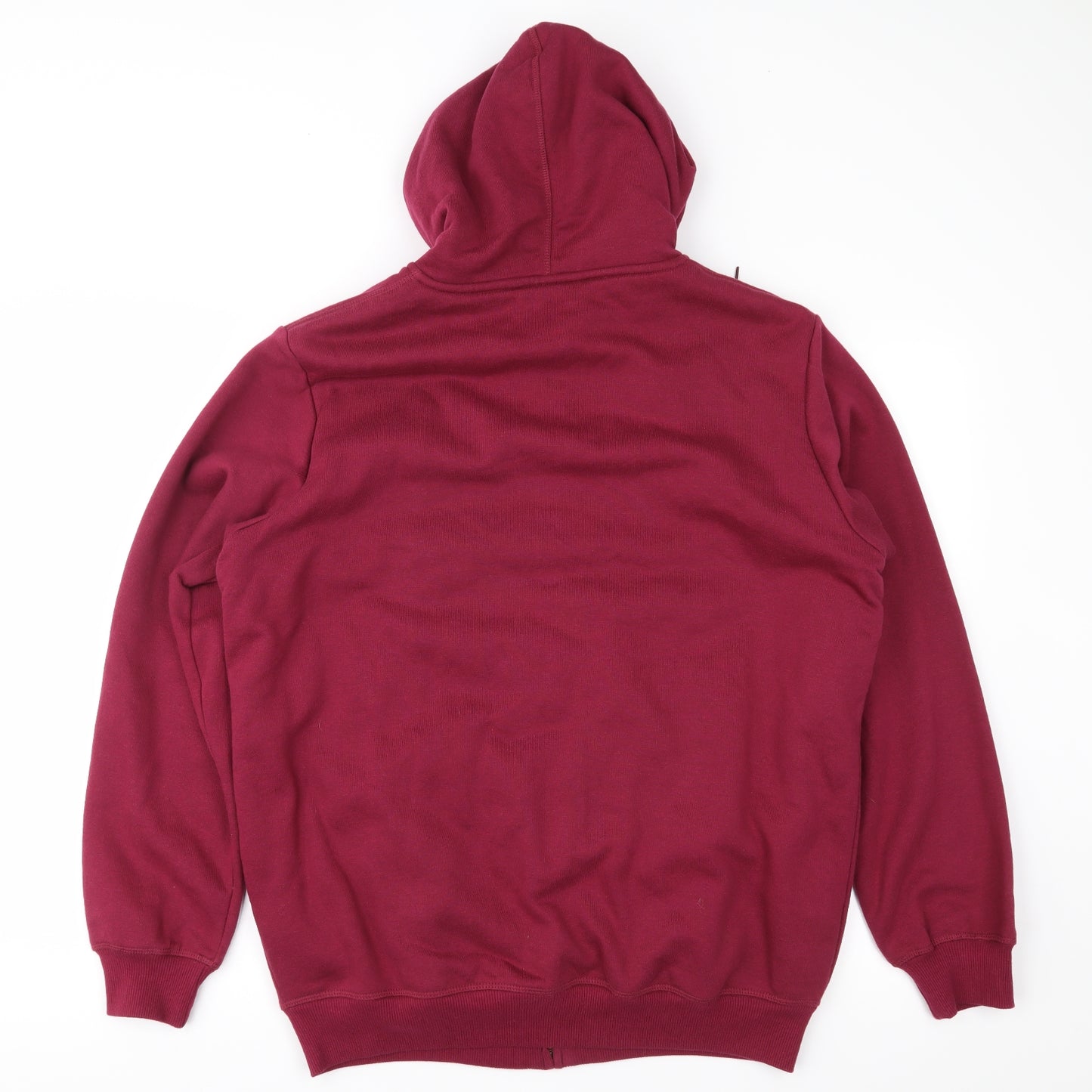Cotton Traders Mens Purple   Full Zip Hoodie Size M