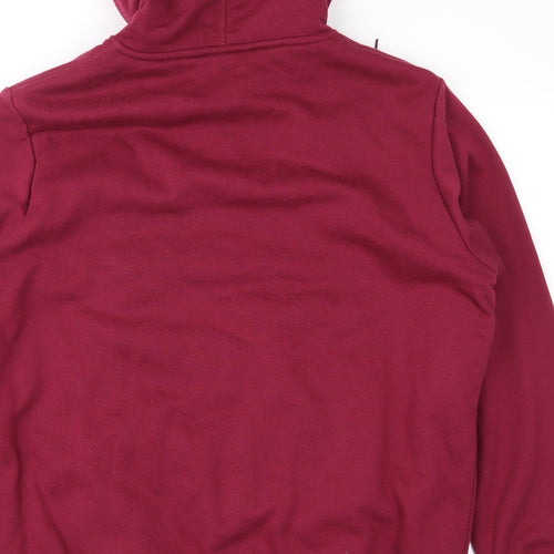 Cotton Traders Mens Purple   Full Zip Hoodie Size M