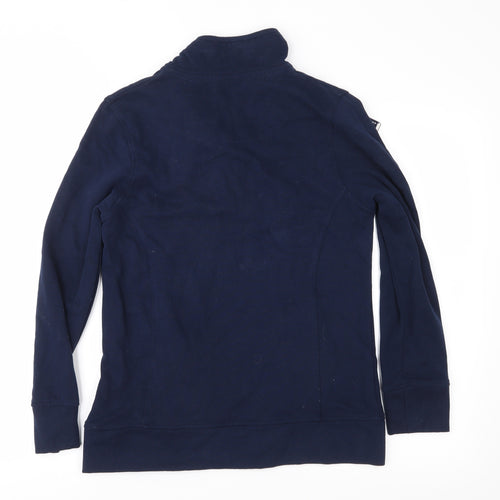 TU Womens Blue  Jersey Jacket  Size 8