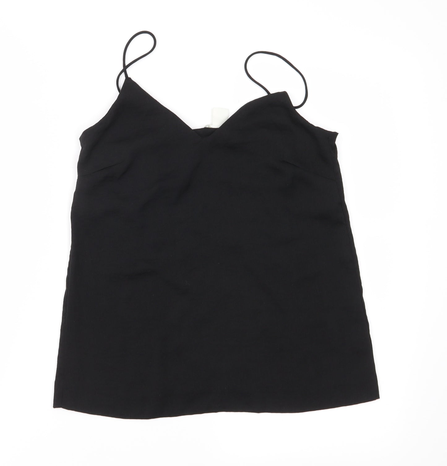 H&M Womens Black   Camisole Blouse Size 6