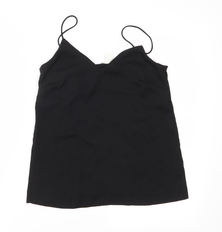 H&M Womens Black   Camisole Blouse Size 6