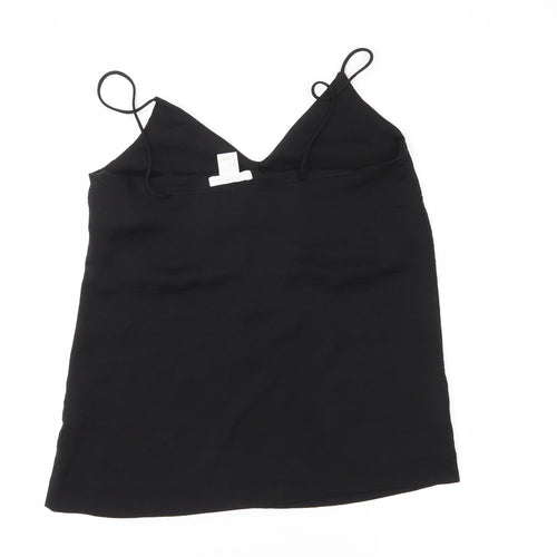 H&M Womens Black   Camisole Blouse Size 6