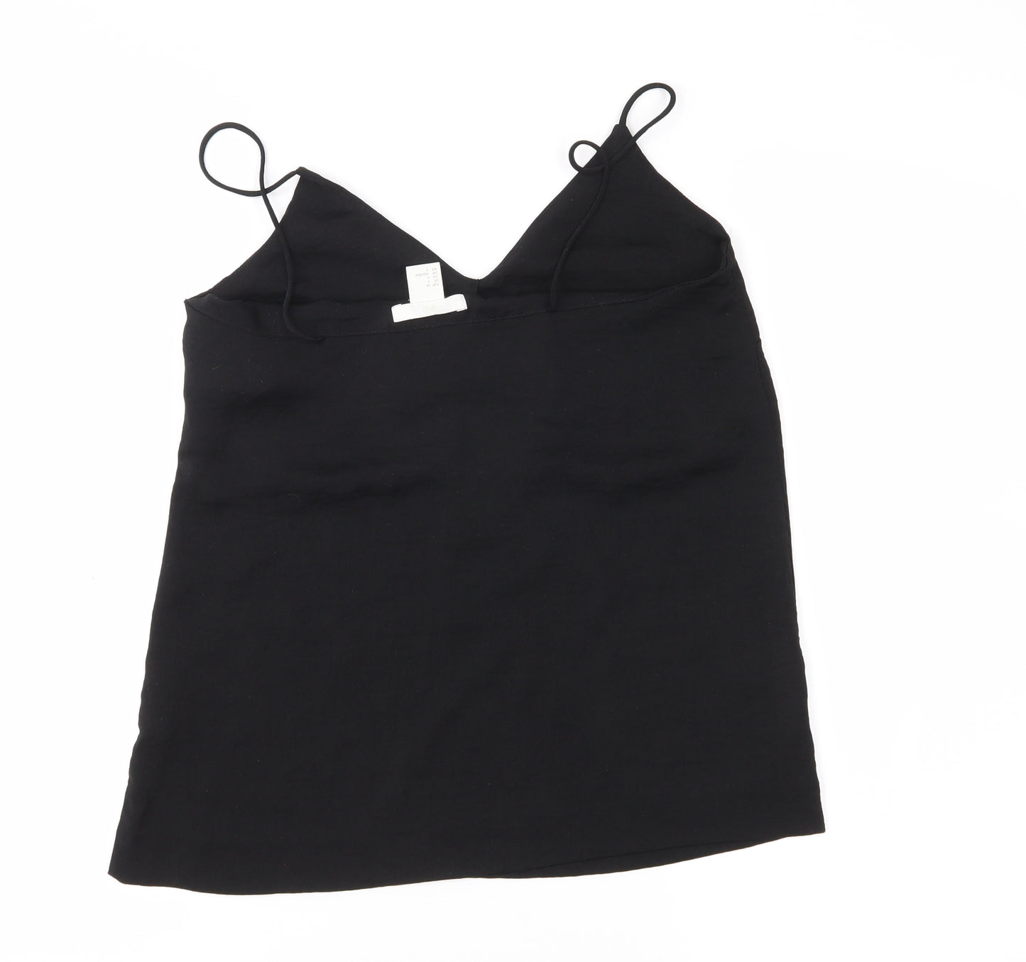 H&M Womens Black   Camisole Blouse Size 6