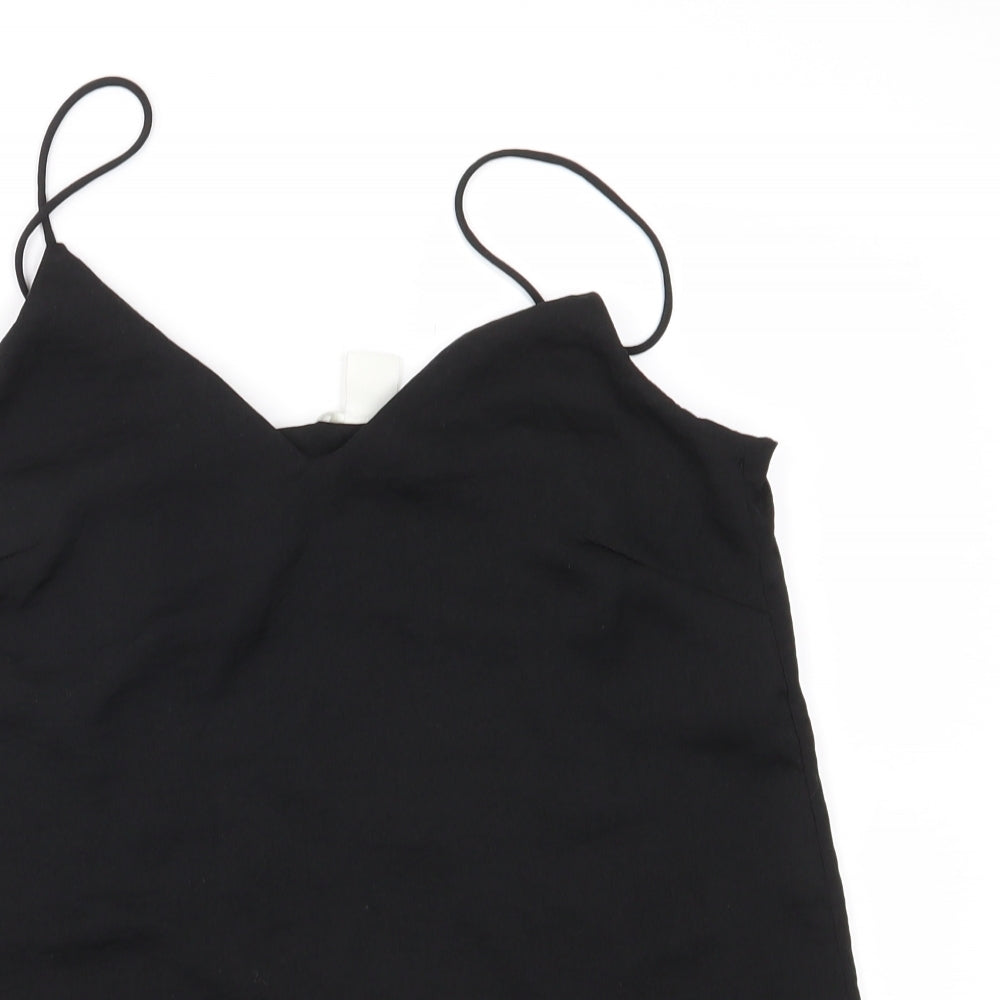 H&M Womens Black   Camisole Blouse Size 6