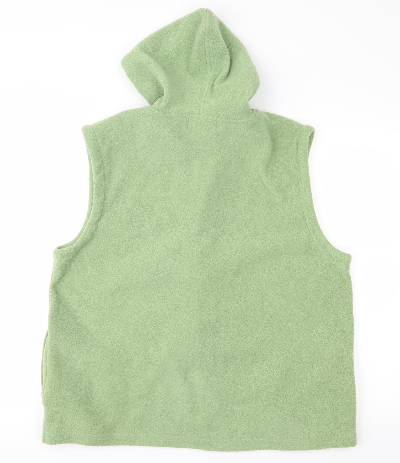 Nuggets Womens Green  Fleece Gilet Waistcoat Size M